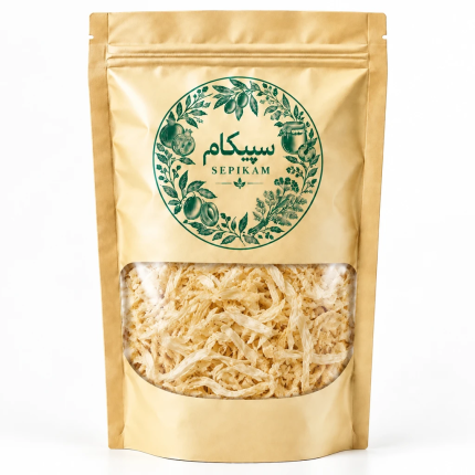 پیاز خشک سپیکام در بسته بندی پنجره دار متالایزر طلایی