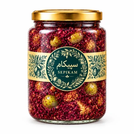 زیتون پرورده سپیکام در ظرف شیشه ای